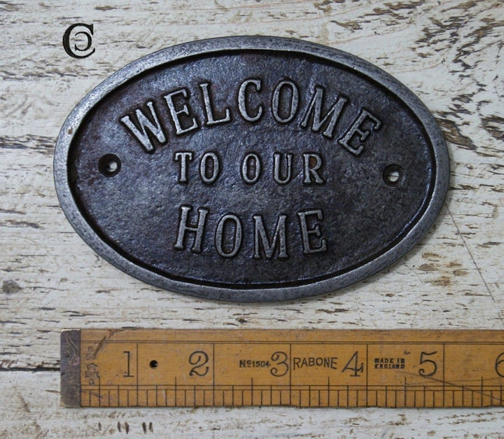 Cast Iron Novelty Signs